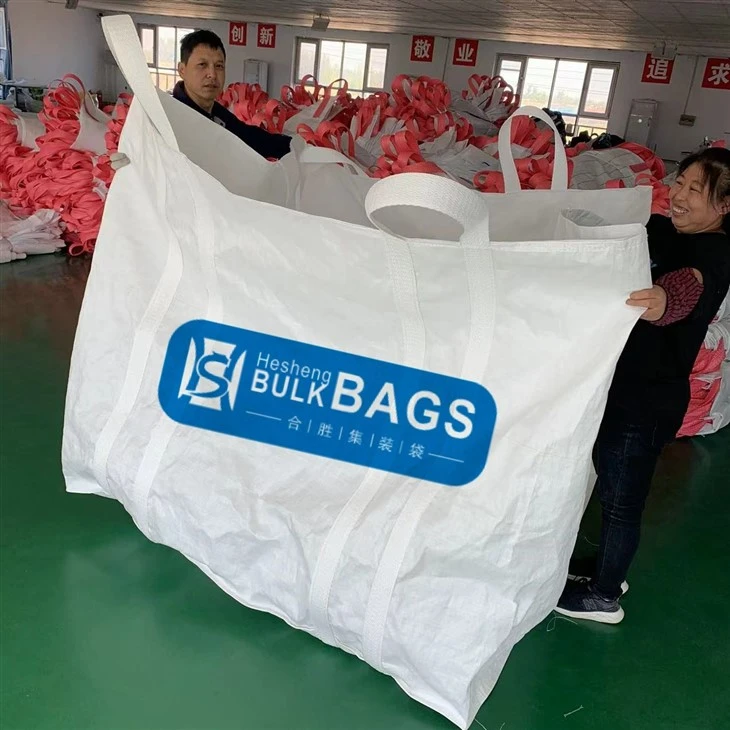 Hesheng 1000kg 1500kg Jumbo Bag FIBC Bulk Big Bag For Loading